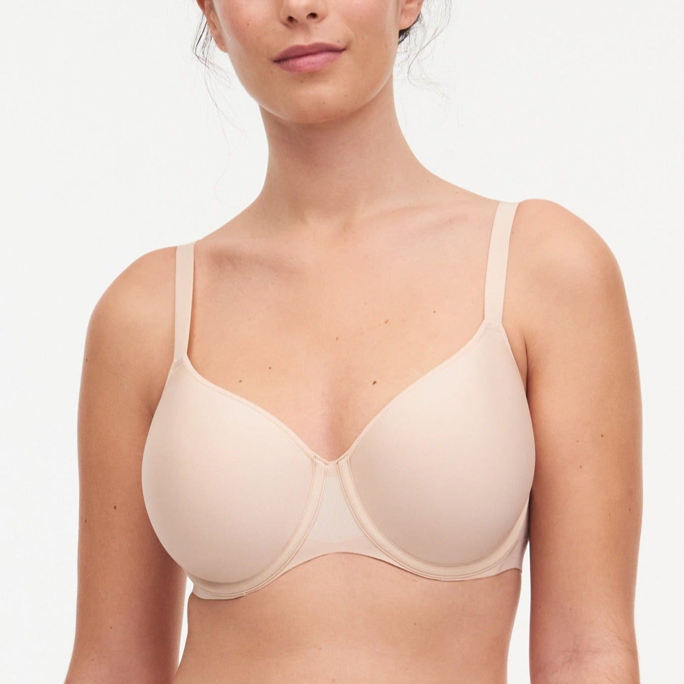 Pure Light Coque Spacer T-Shirt Bra In Golden Beige - Chantelle