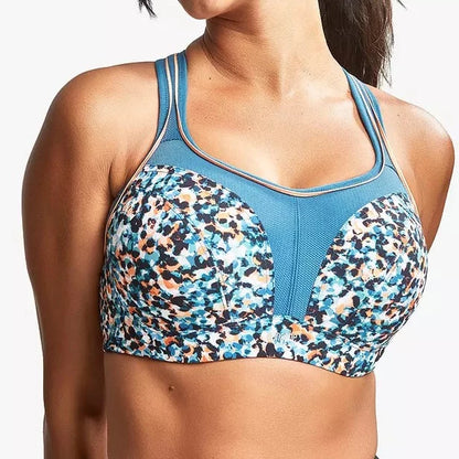 Wired Sports Bra Abstract Animal - Panache