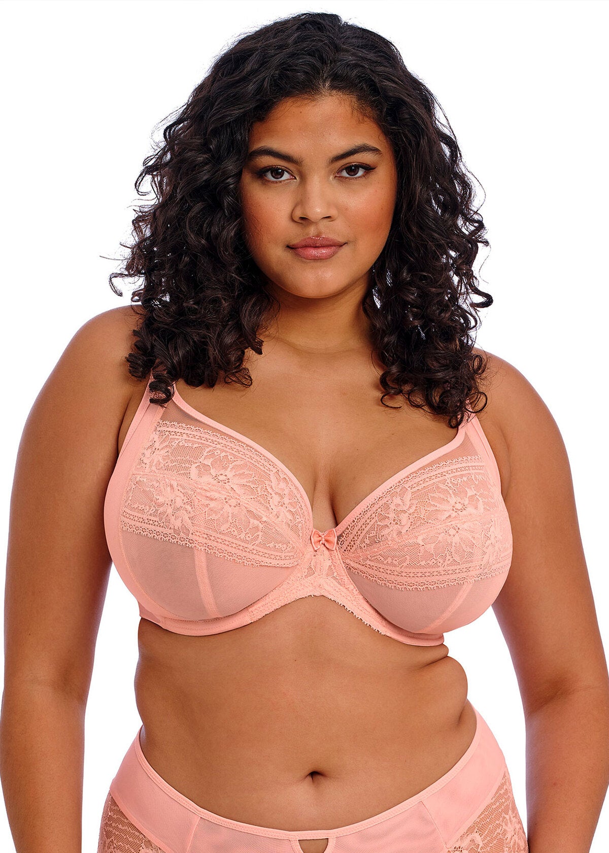 Kendra UW Plunge Bra In Rose Bud - Elomi