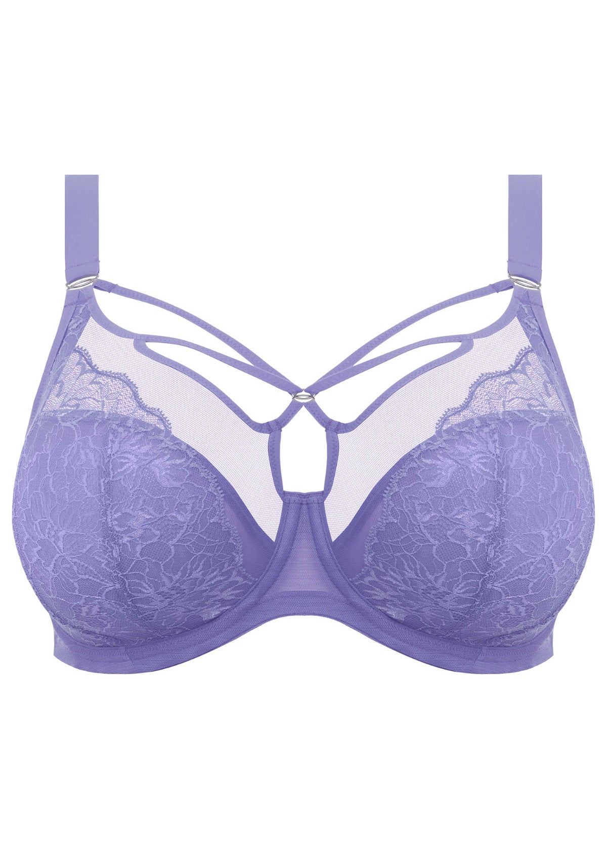 Brianna Underwired Plunge Bra In Jacaranda - Elomi