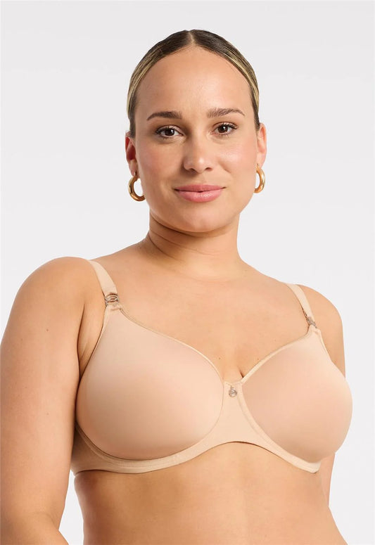 Spacer T-Shirt Bra In Sand - Montelle