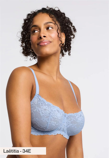 Flirt Demi Lace Bra In Beach House - Montelle