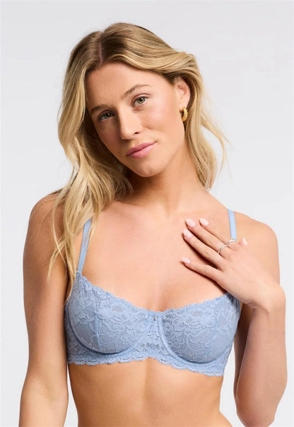 Flirt Demi Lace Bra In Beach House - Montelle