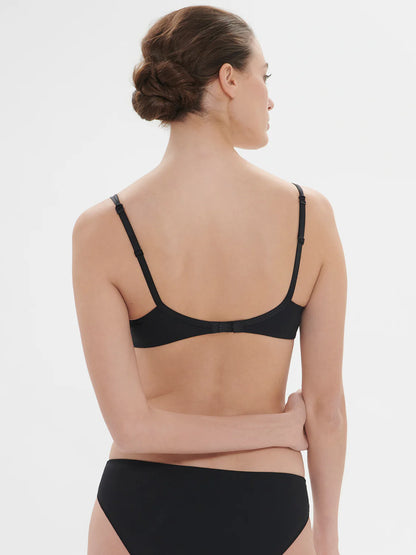 Delice Squared Neckline Spacer Bra In Noir Gem - Simone Perele