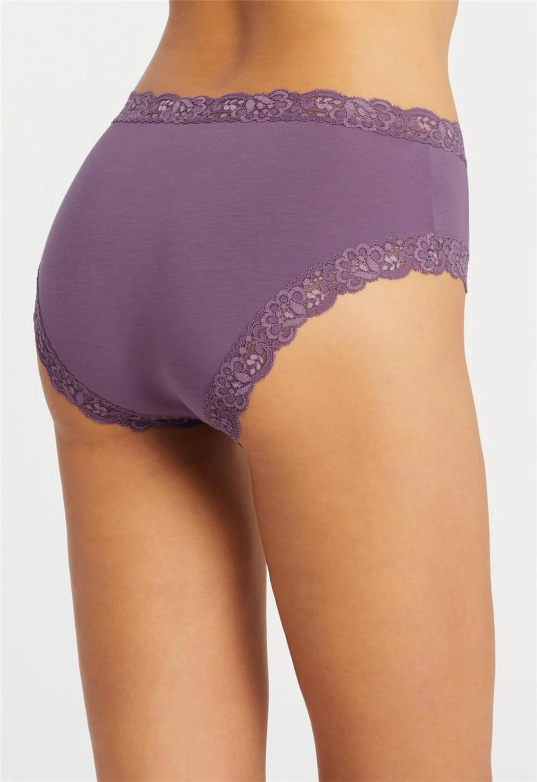 Iconic High Waist Boyshort In Iris - Fleurt