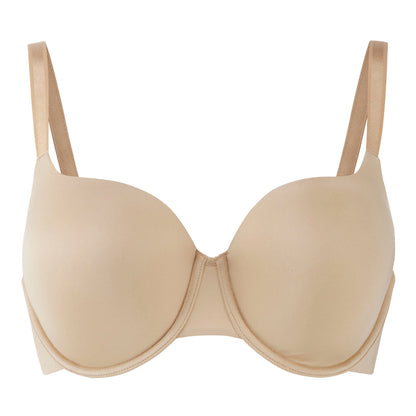 Porcelain Elan Moulded T-Shirt Bra In Chai - Panache