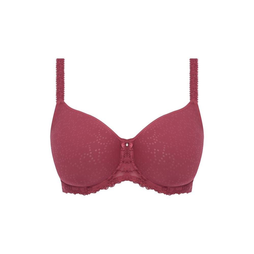 Ana Underwired Moulded Spacer Bra In Rosewood - Fantasie