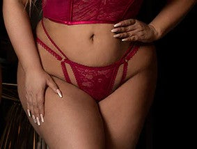 Bianca G String In Persian Red - House of Desire