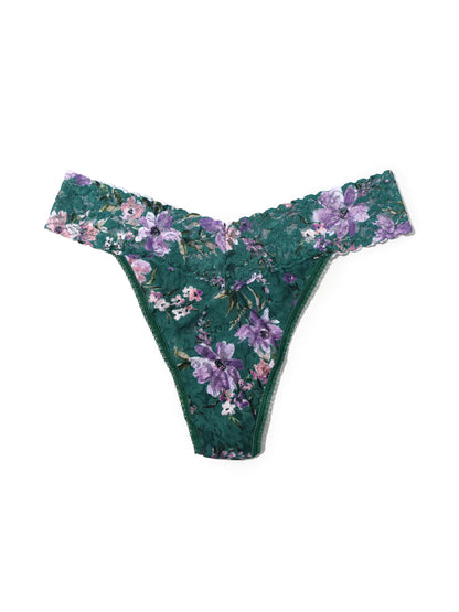 Original Rise Signature Lace Thong In Flowers In Your Hair - Hanky Panky