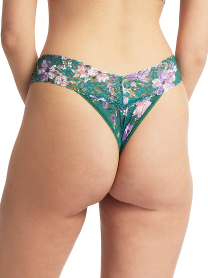 Original Rise Signature Lace Thong In Flowers In Your Hair - Hanky Panky