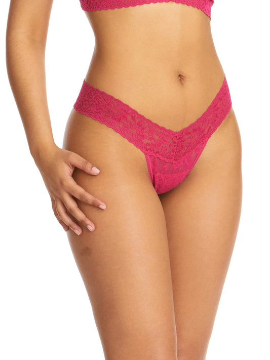 Hanky Panky - Low Rise Thong In Passionate Pink