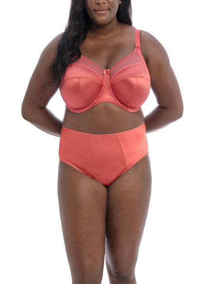 Keira Full Cup Bra In Mineral Red - Goddess