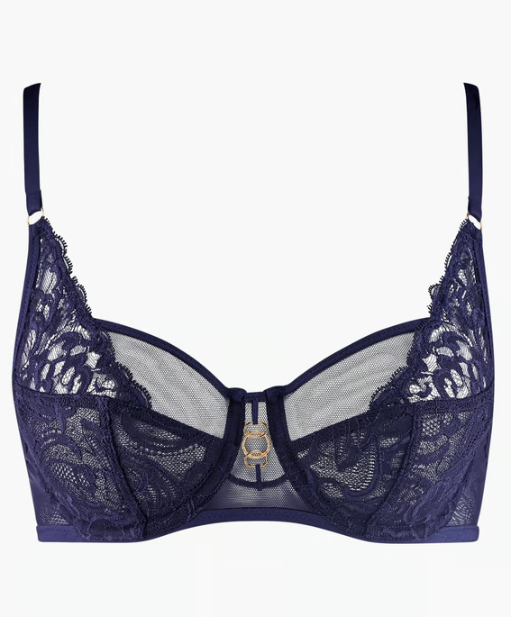 Feeling Myself Comfort Full Cup Bra In Astral Blue - Aubade