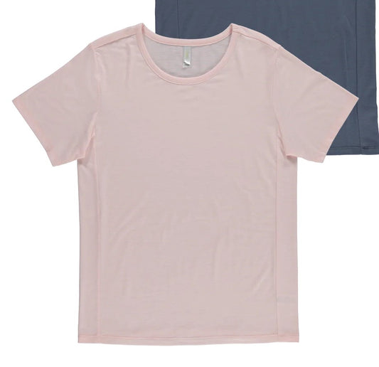 Pink T-shirt with white background