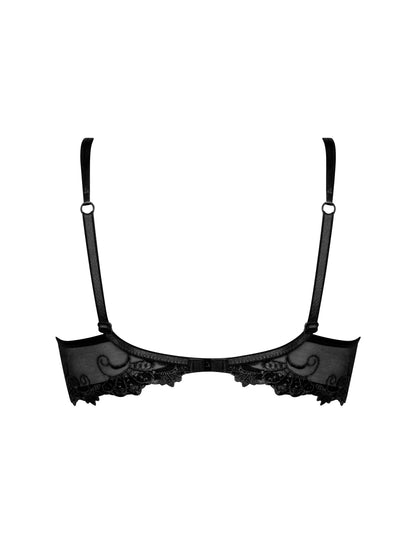 Dressing Floral Full Cup Bra In Black - Lise Charmel