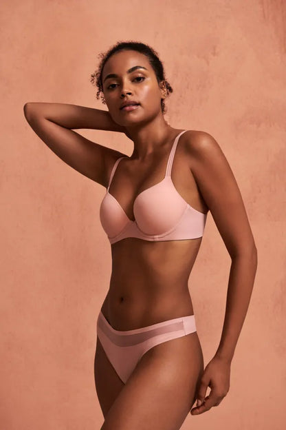 Louie Push Up Bra In Powder Rose - Marie Jo