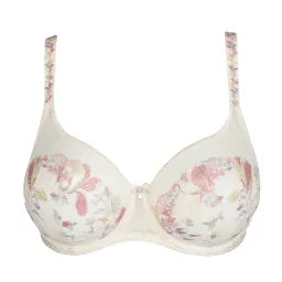 Mohala Balcony Bra Vertical Seam In Vintage Natural - Prima Donna