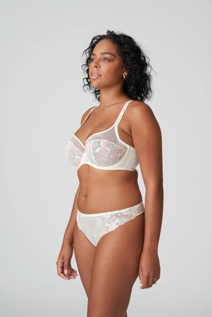 Mohala Balcony Bra Vertical Seam In Vintage Natural - Prima Donna