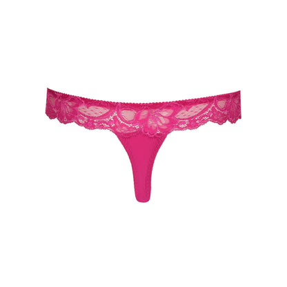 Madison Thong In Fuchsia Fiesta - Prima Donna