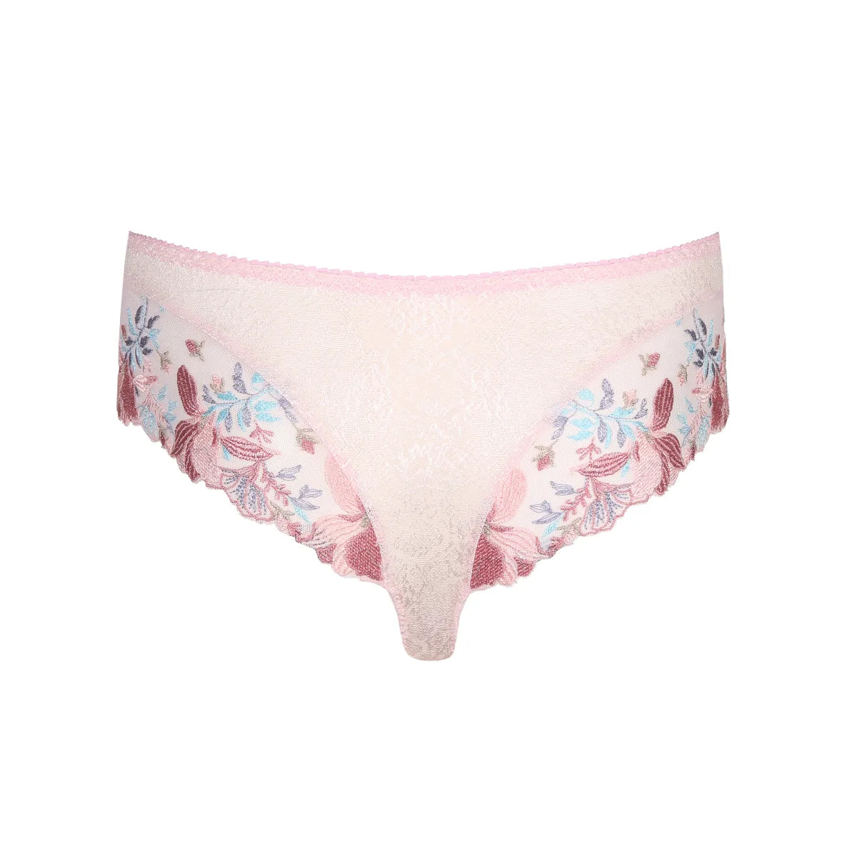 Mohala Luxury Thong In Pastel Pink - Prima Donna