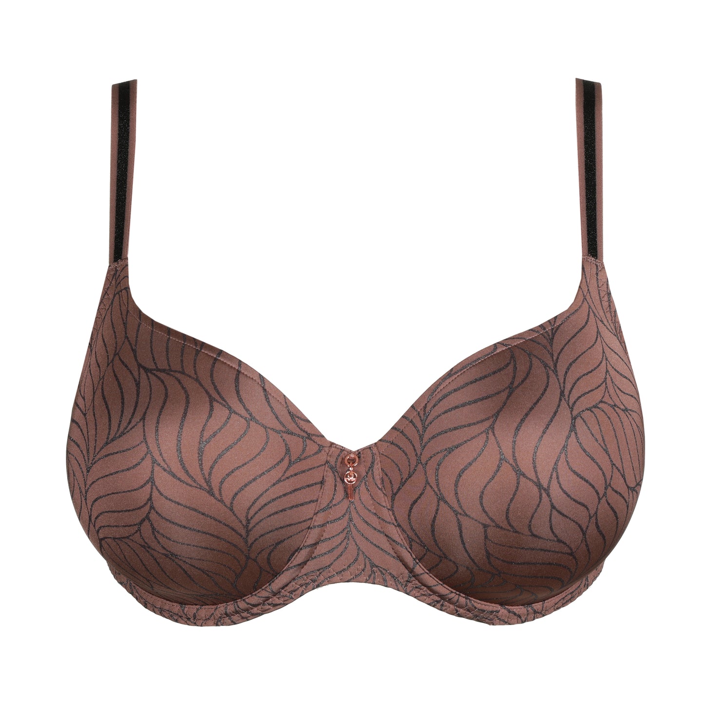 Ajusco Padded Heartshape Bra In Caribe Taupe - Prima Donna