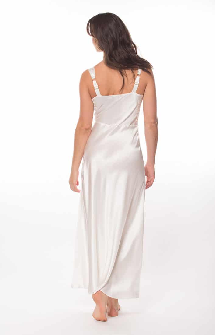 Glamour Gown Chemise in Pearl - Christine