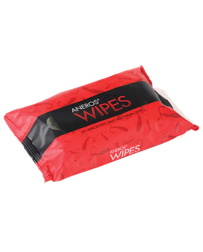 Aneros Anti-Bacterial Wipes In White