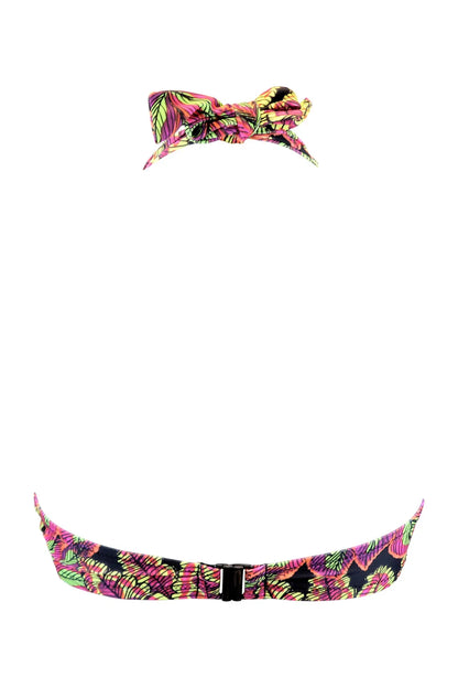 Heatwave Halter Underwired Bikini Top In Savannah - Pour Moi