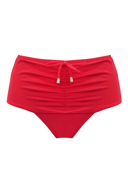 Santa Cruz - Bas de bikini taille très haute - Rouge - Pour Moi