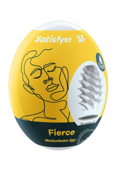 Masturbator Egg Fierce In Yellow - Satisfyer