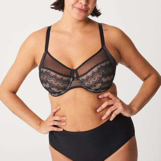 Revele Moi Perfect Fit Underwire Bra In Black - Chantelle