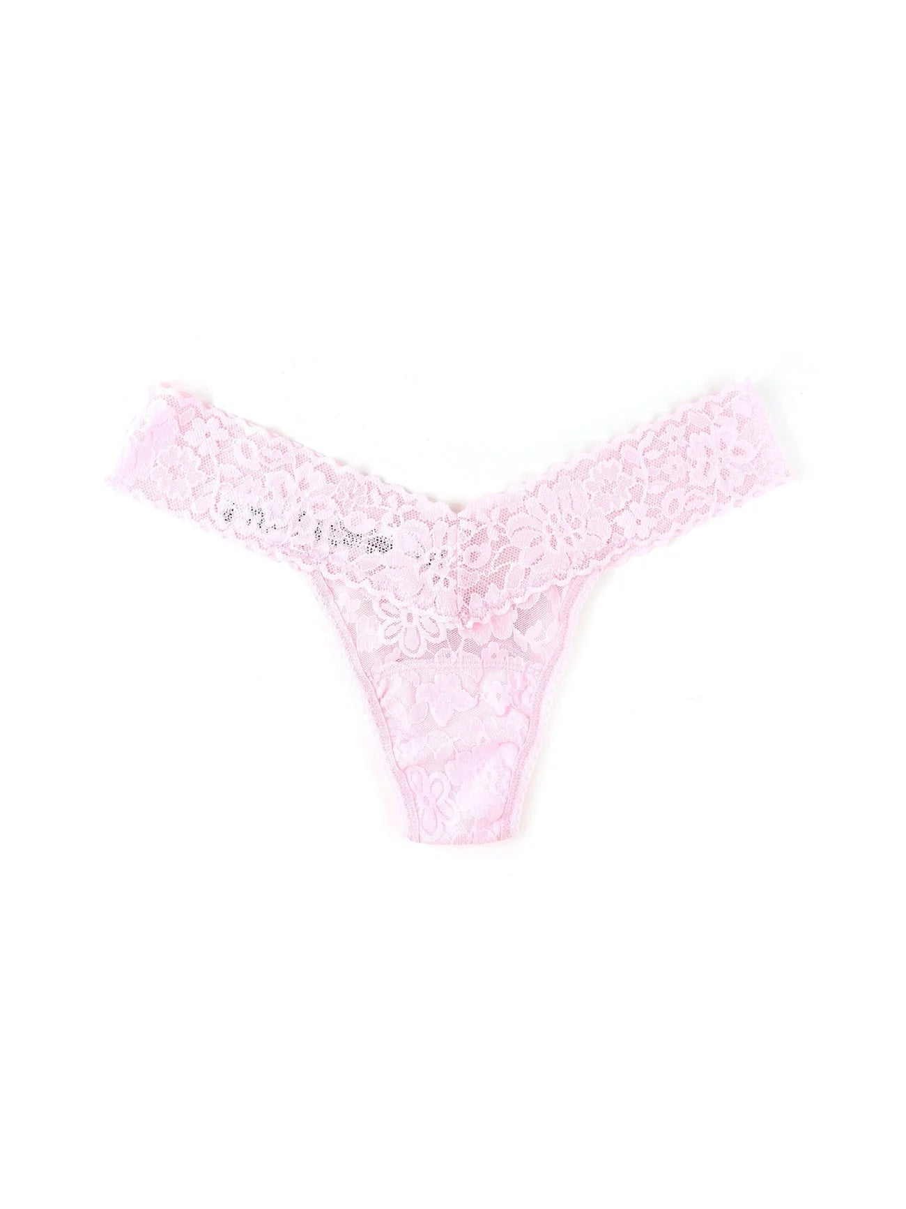 Hanky Panky - Daily Lace Low Rise Thong In Fairy Dust