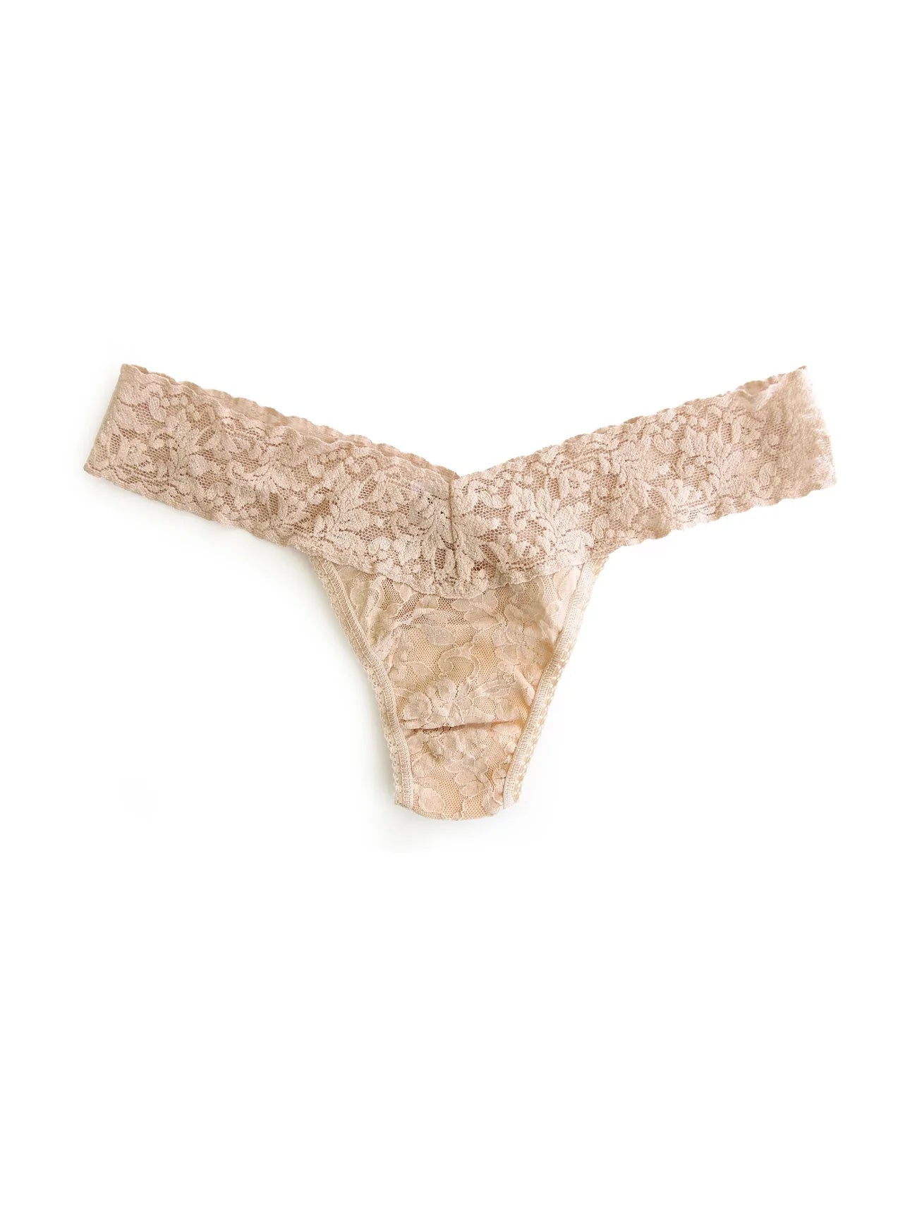 Low Rise Signature Lace Thong - Hanky Panky