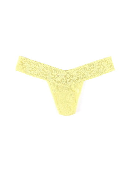 Low Rise Signature Lace Thong In Smile More - Hanky Panky