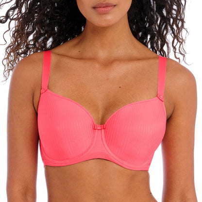 Idol Underwired Moulded Balcony Bra In Sunkissed Coral - Freya