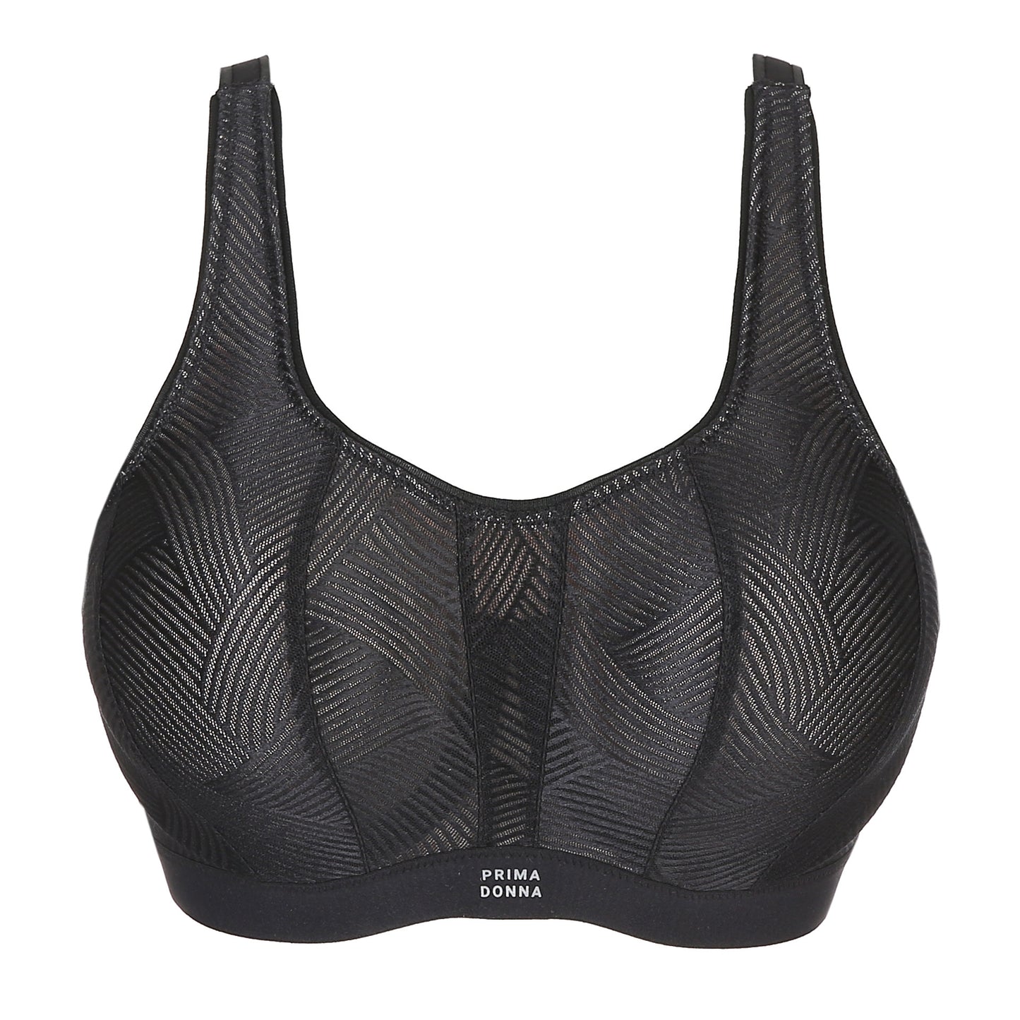 The Game Padded Sport Bra In Black - Prima Donna