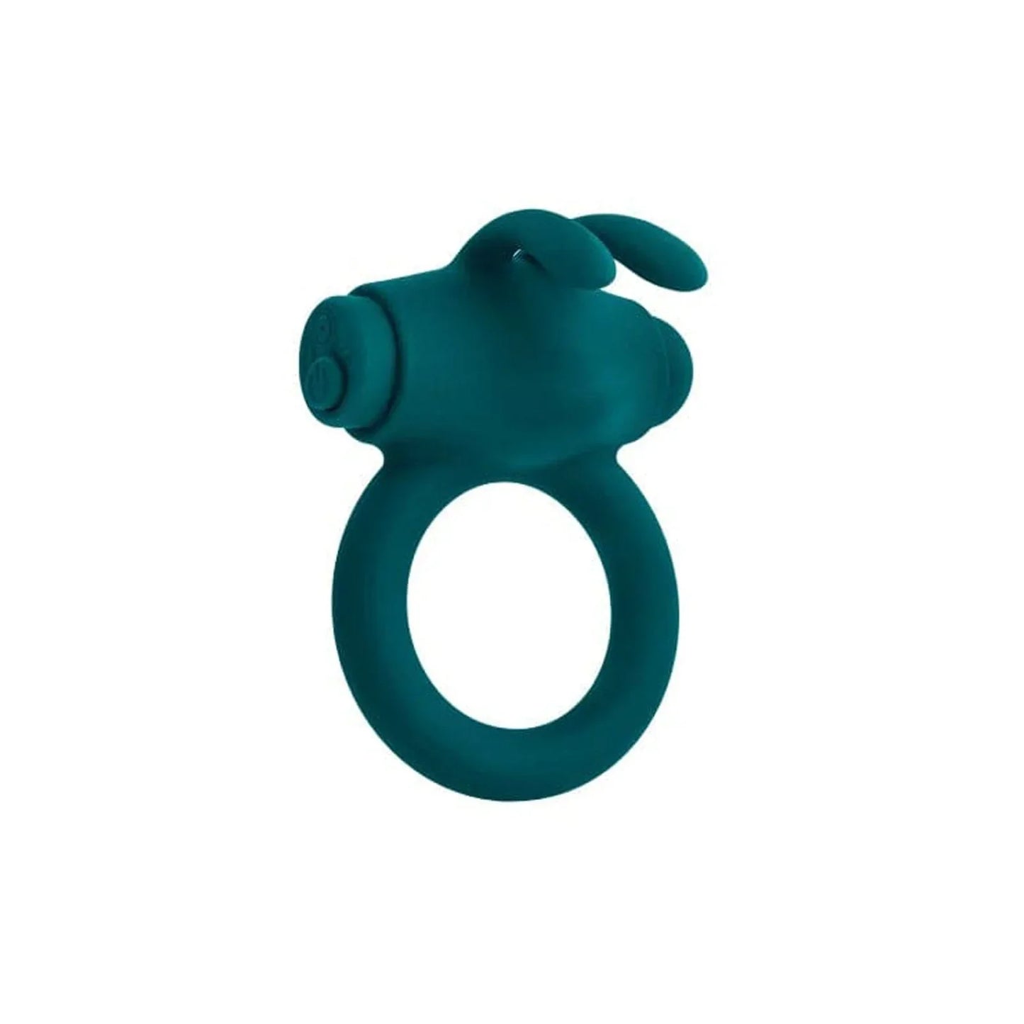 Playboy Bunny Buzzer Cock Ring In Teal