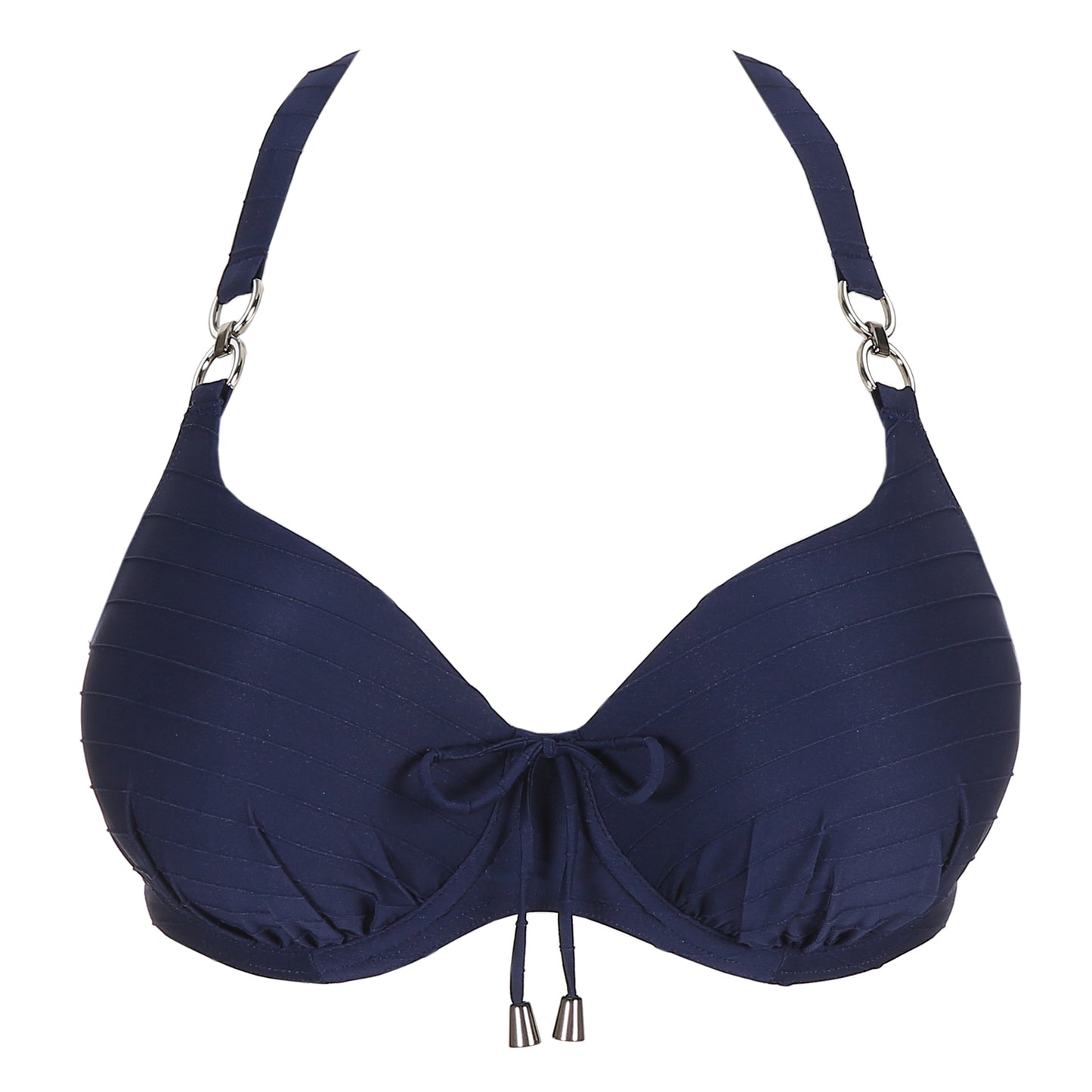 Sherry Heart Shape Bikini Top In Sapphire Blue - Prima Donna