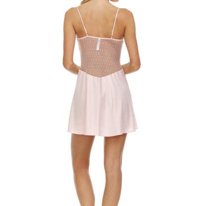 Showstopper Chemise In Pink - Flora Nikrooz